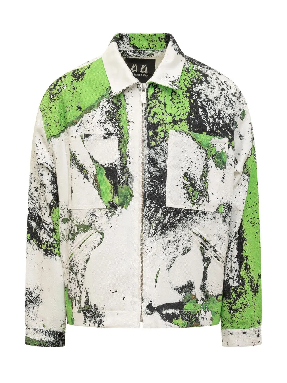 44 LABEL GROUP Jacket with Corrosive Effect