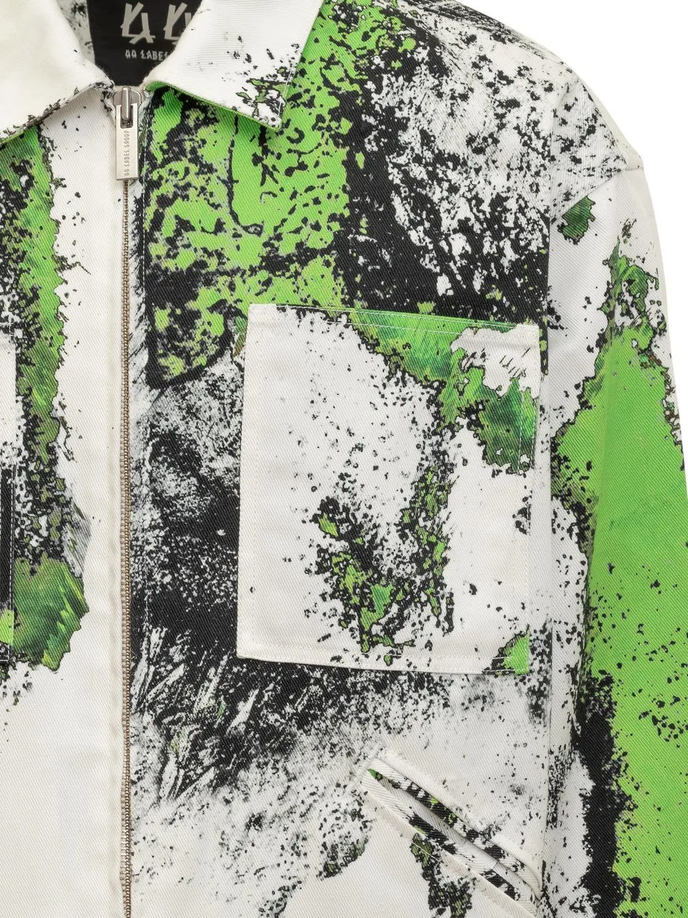 44 LABEL GROUP Jacket with Corrosive Effect