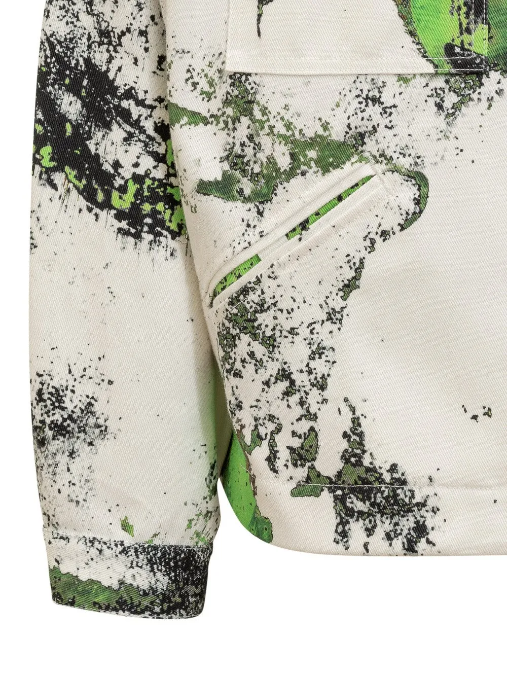 44 LABEL GROUP Jacket with Corrosive Effect