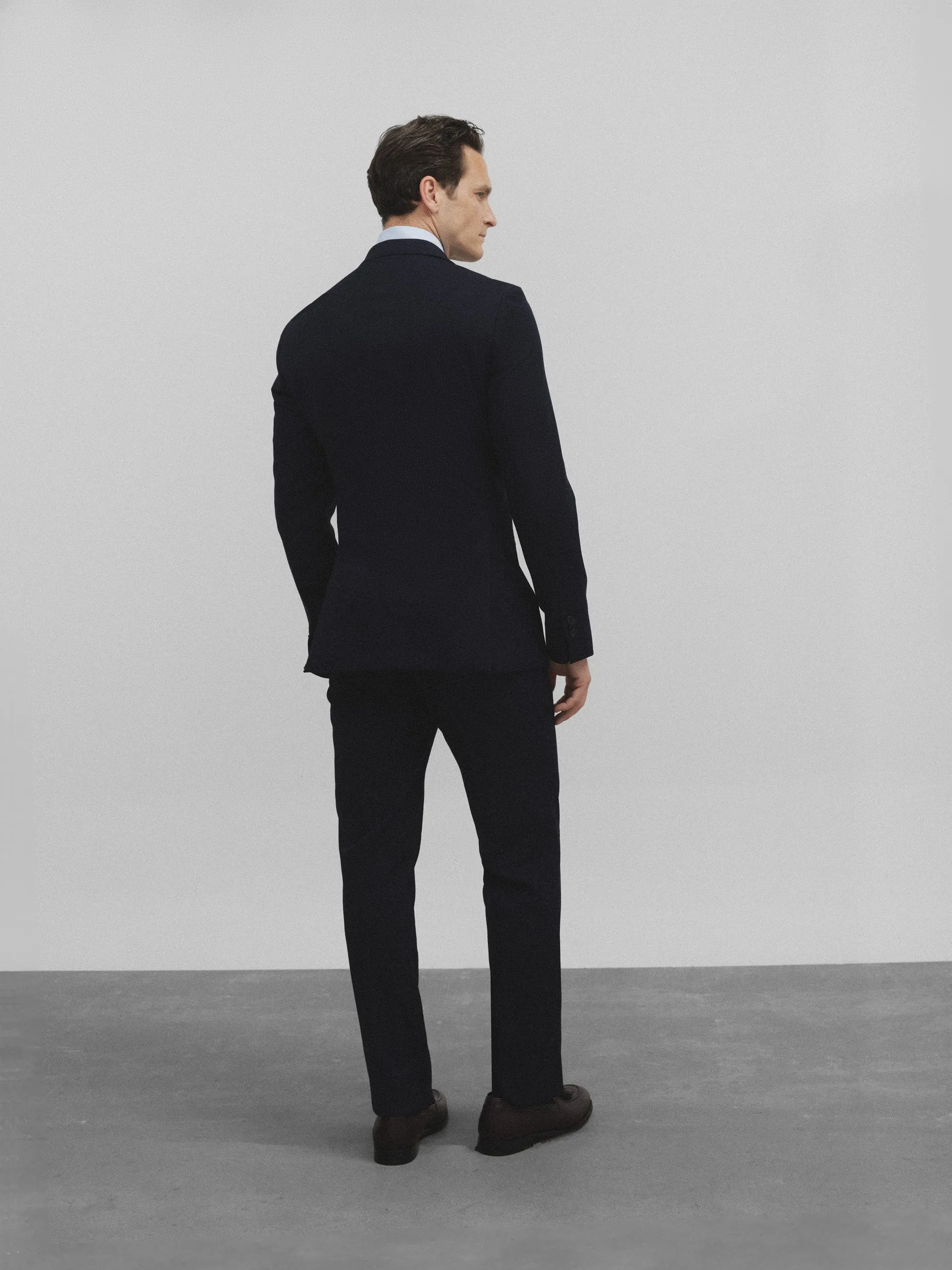 Americana traje essential azul marino