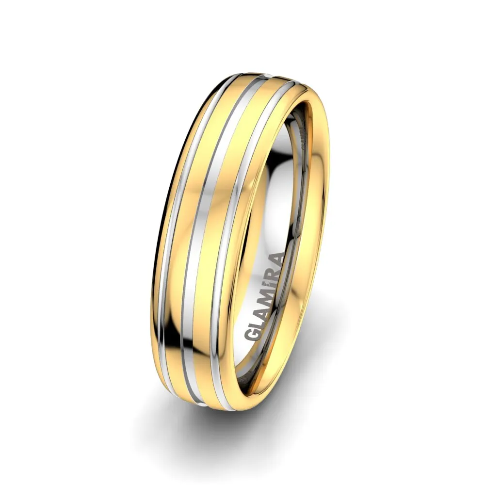 Anillo de boda Elegant Destiny 6 mm