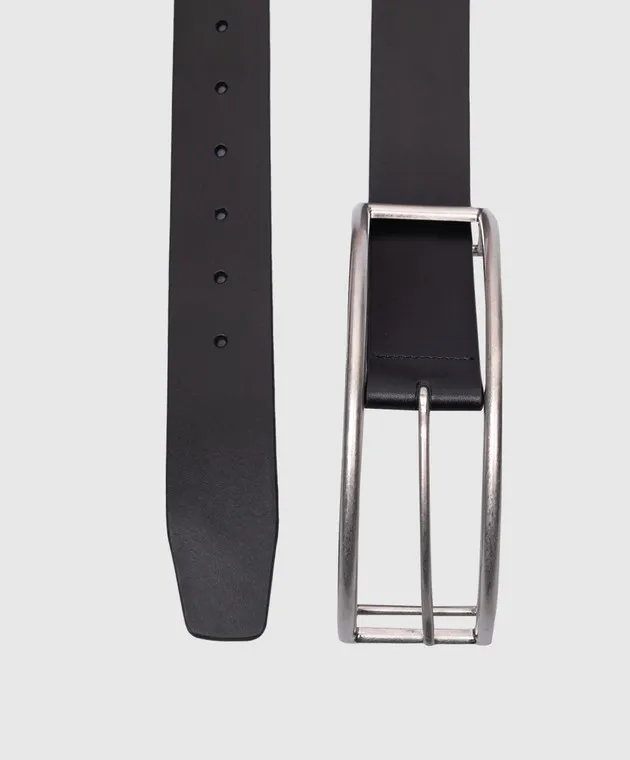 Ann Demeulemeester Igna black leather belt