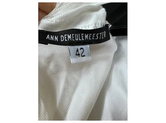 Ann Demeulemeester Vestidos Blanco 