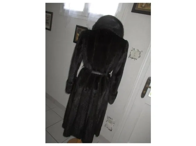 Autre Marque Abrigos, Ropa de calle Marrón oscuro 