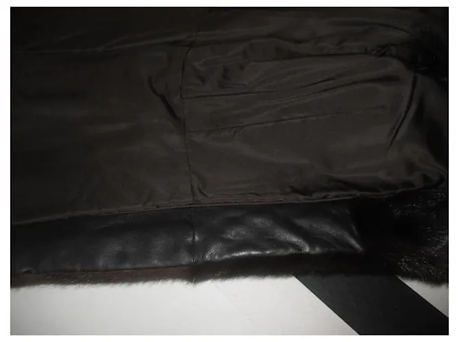 Autre Marque Abrigos, Ropa de calle Marrón oscuro 