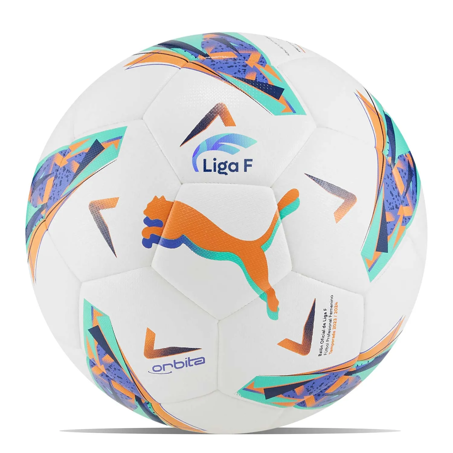 Balón Puma Orbita Liga F 2023 2024 Hybrid talla 5