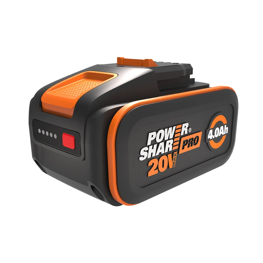 Batería PowerShare Pro de 20 V y 4,0 Ah de alta capacidad con indicador