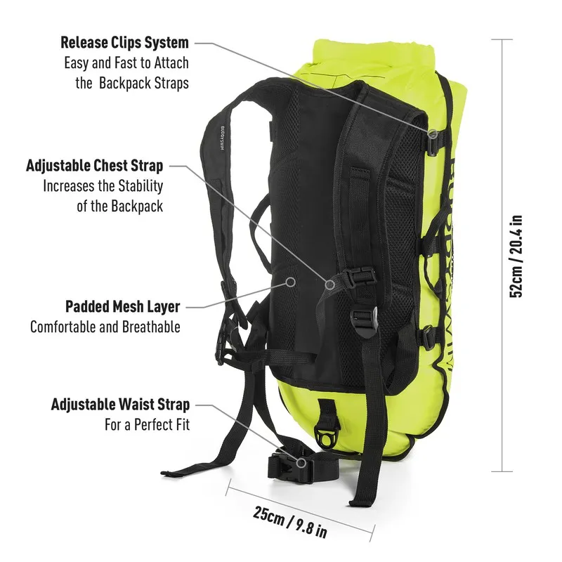Buddyswim Boya Mochila 28l Amarilla