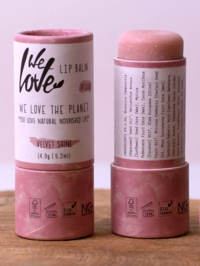Bálsamo labial vegano y natural