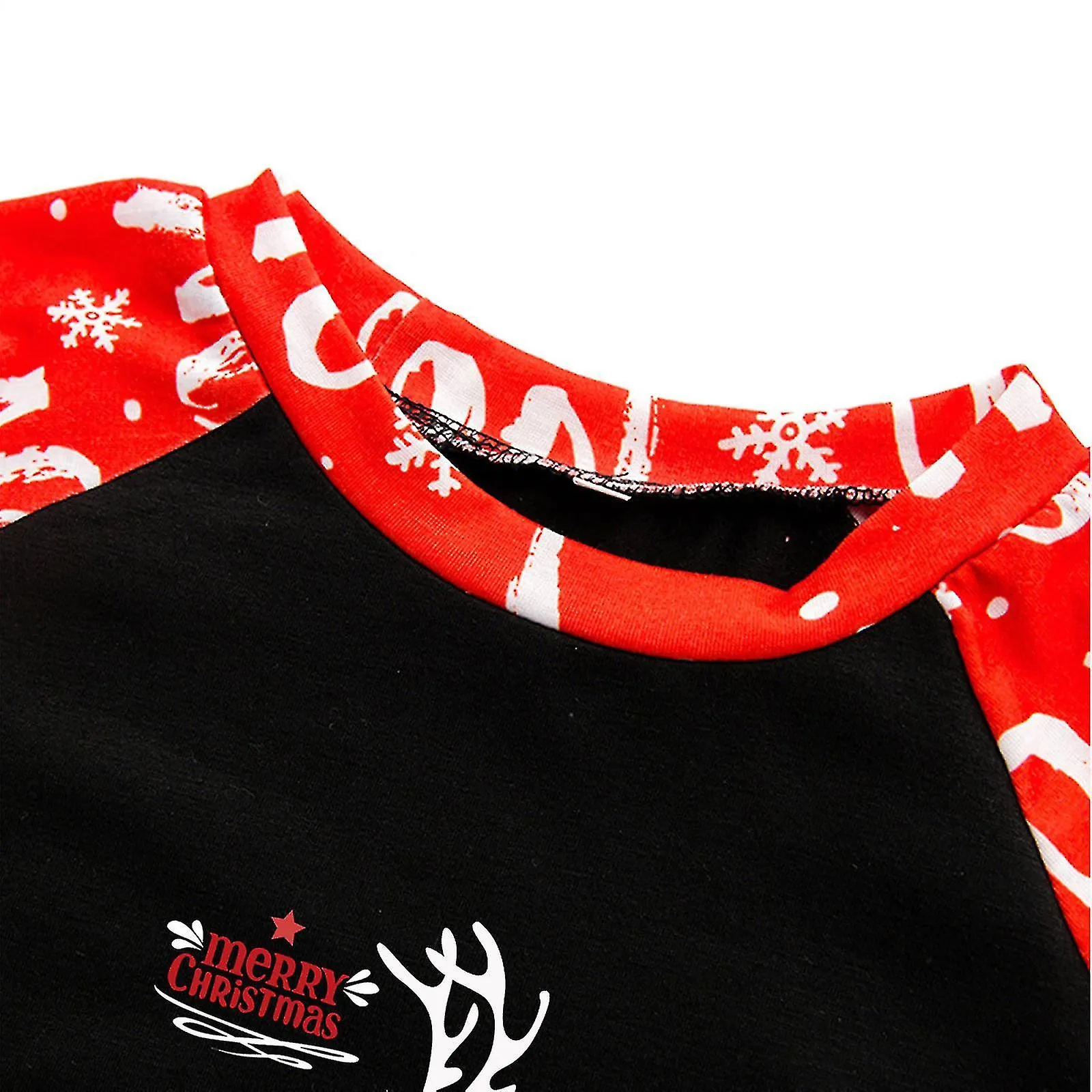 CHRISTMAS PARENTCHILD WEAR FASHION ELK PRINT FAMILY PAJAMAS HOME SERVICE PARENTCHILD SUIT MOM