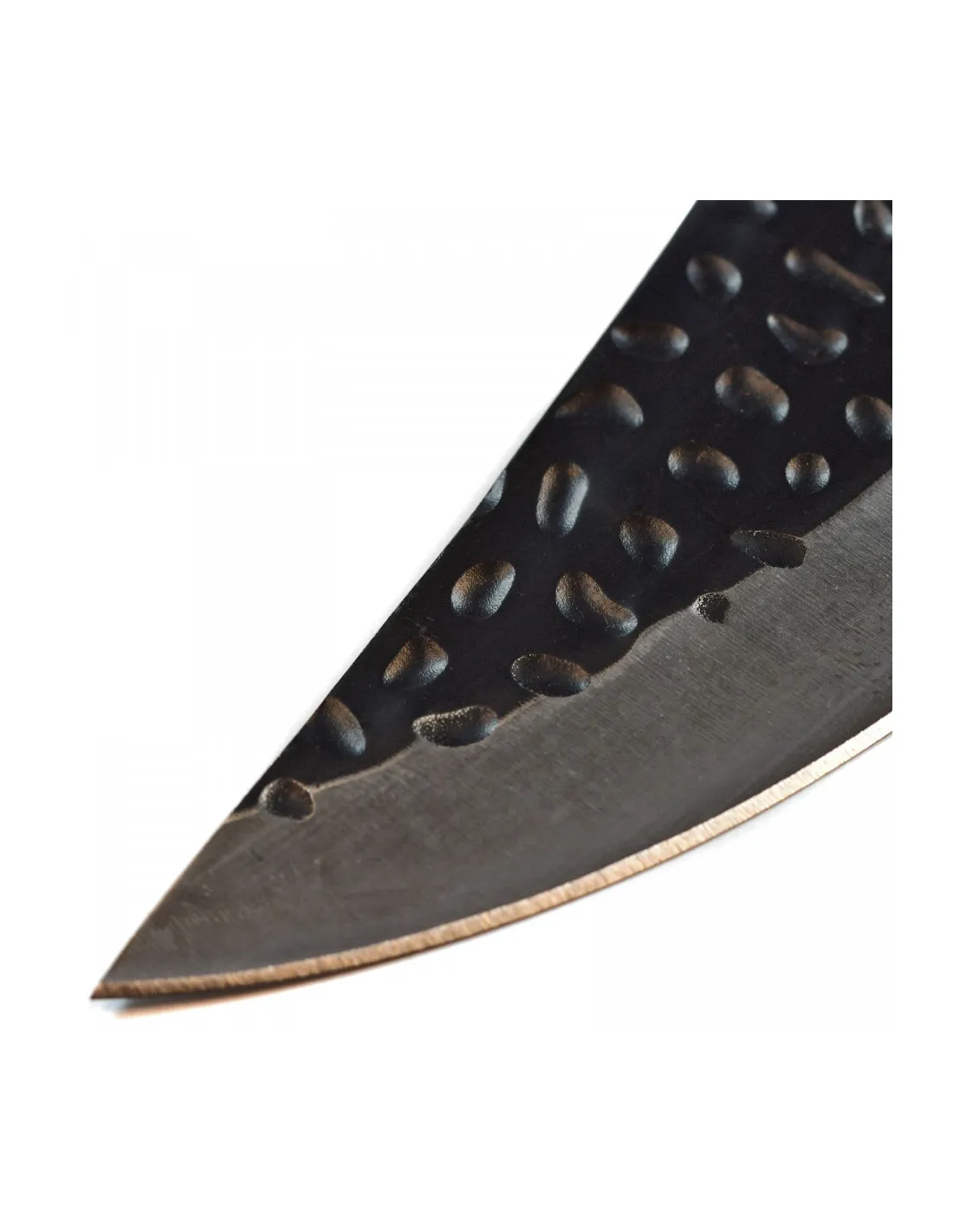 Cuchillo Cheff Serbio con funda y correa, 28 cm.