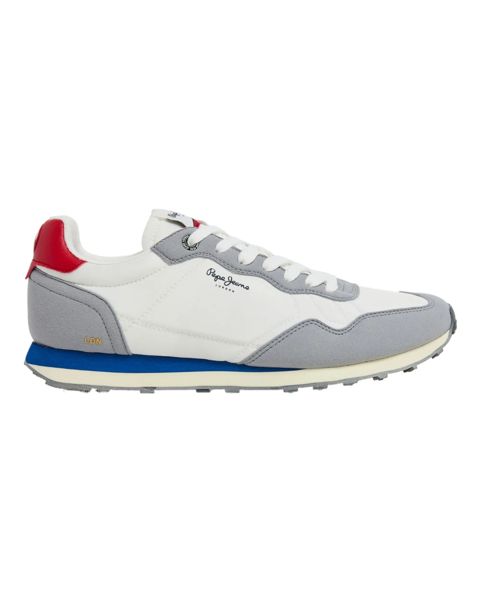 DEPORTIVOS DE HOMBRE PEPE JEANS NATCH BASIC M PMS40010 EN BLANCO