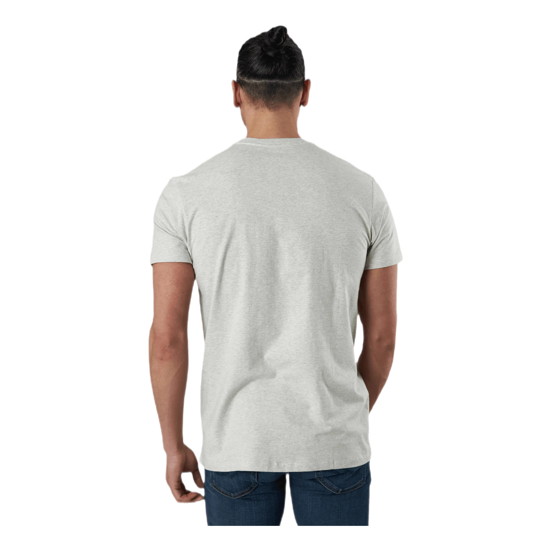 Diamante Negro Pocket Label Tee White
