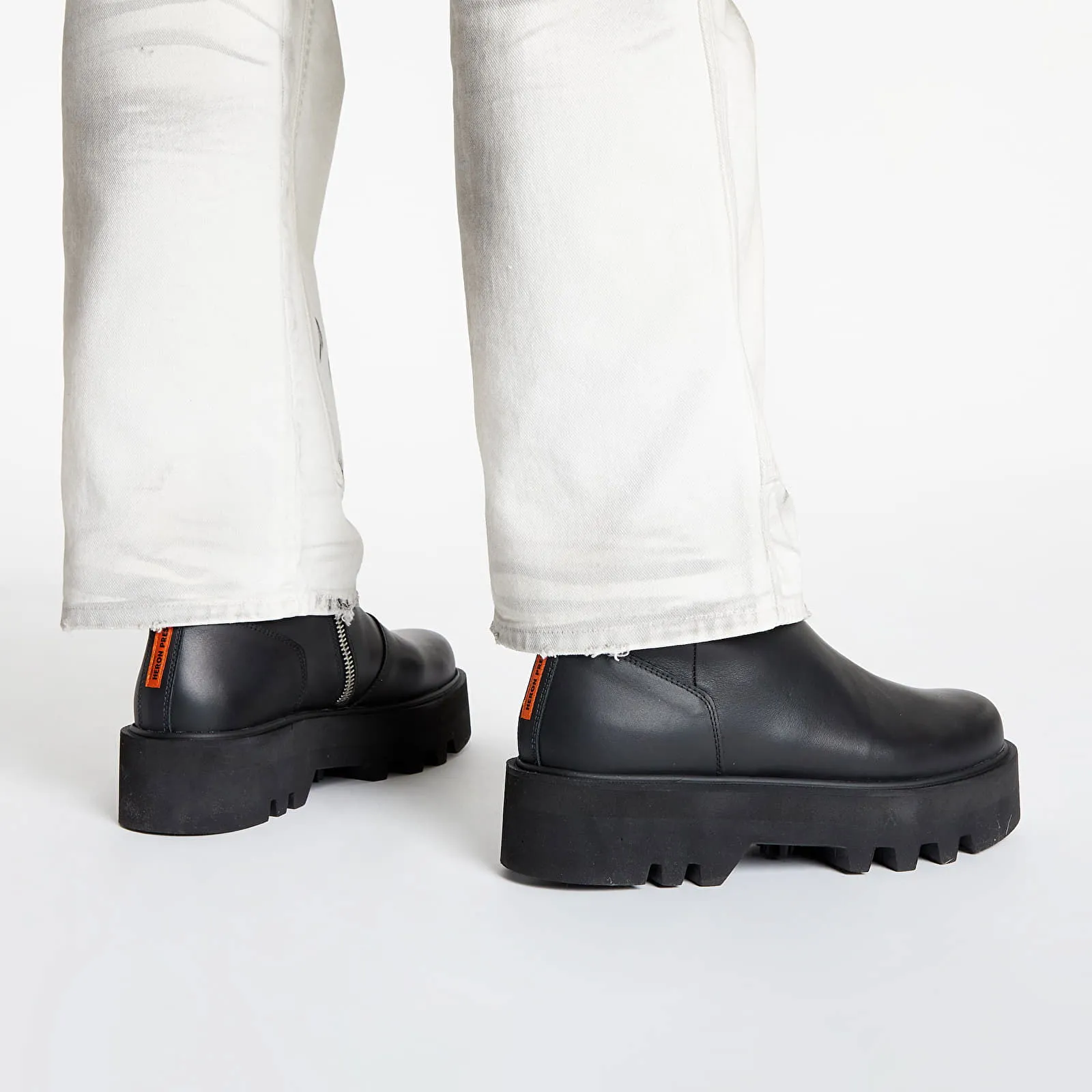 HERON PRESTON Label Dirt Wash Carpenter