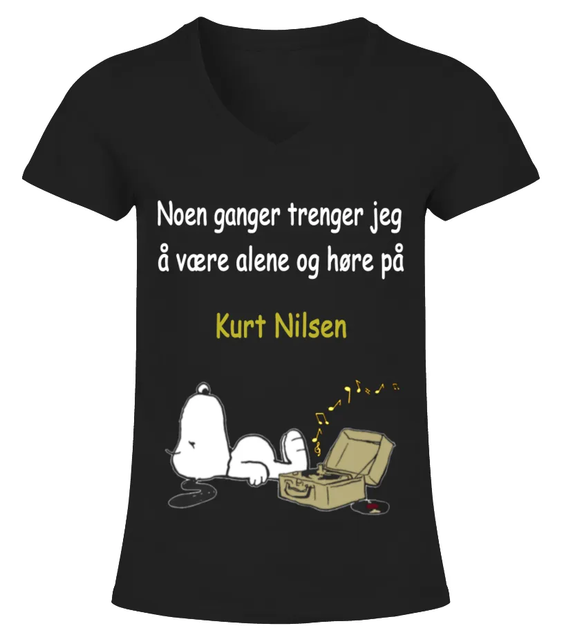 Kurt Nilsen Camiseta cuello pico Mujer