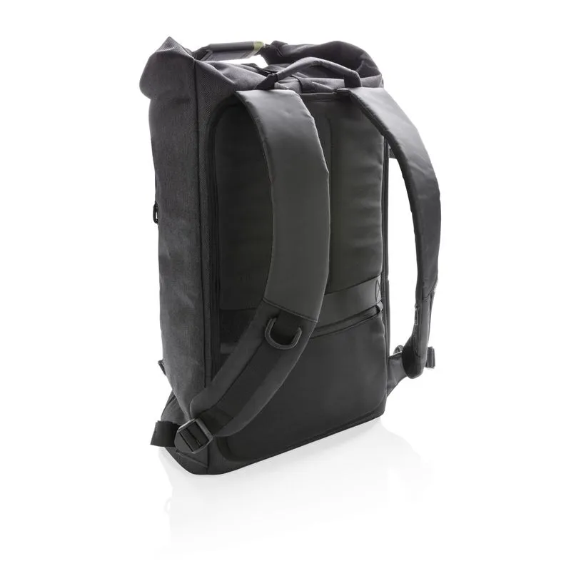 Mochila antirrobo publicitaria acolchada protección RFID Urban Lite