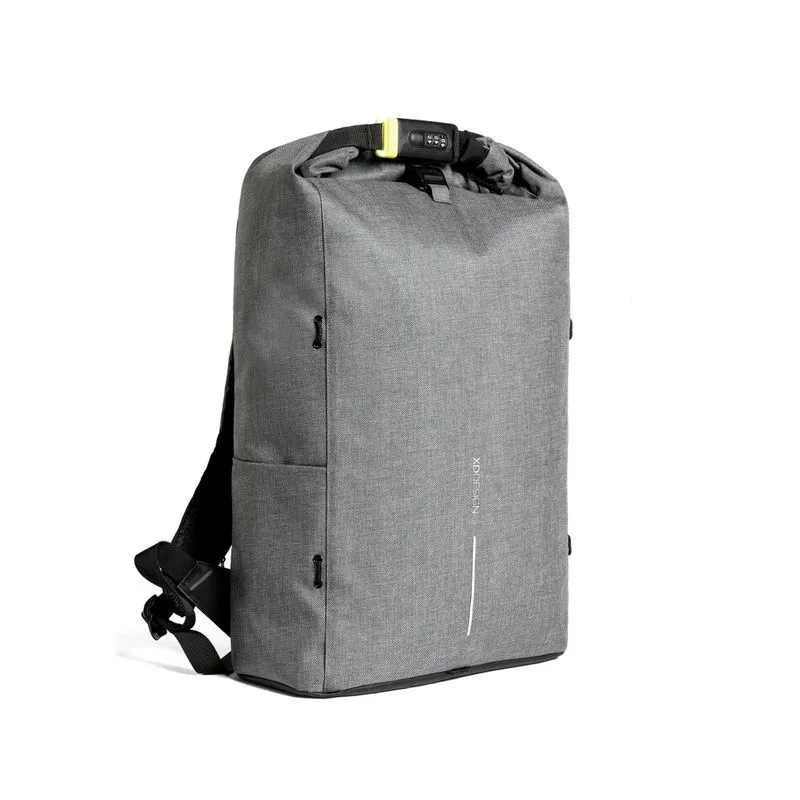 Mochila antirrobo publicitaria acolchada protección RFID Urban Lite