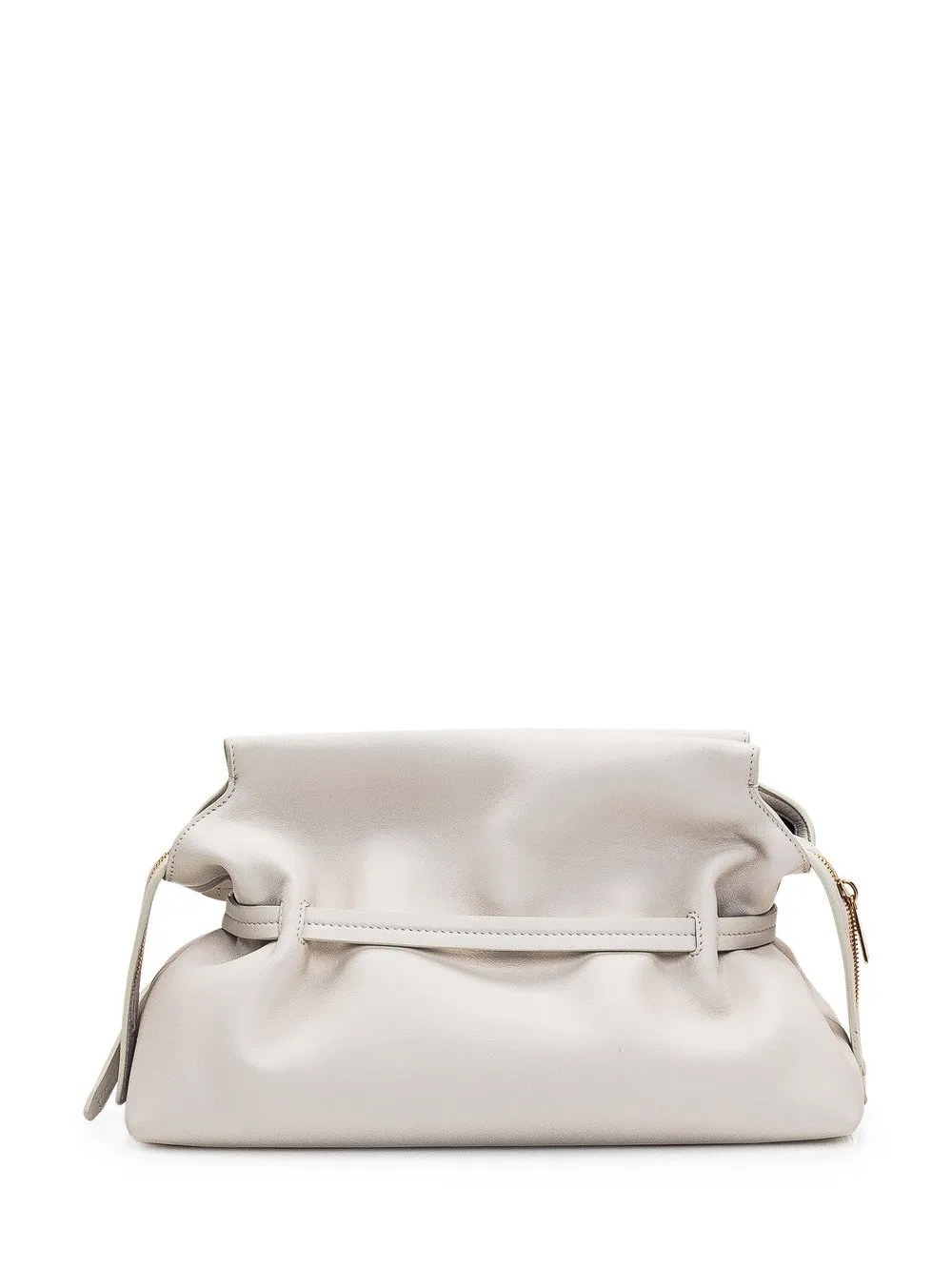 OFFWHITE CLUTCH BAG WITH ZIPTIE LABEL