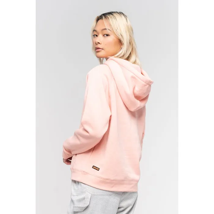 SUDADERA SANTA CRUZ MUJER CON CAPUCHA CLASSIC LABEL HOOD BLOSSOM REF. SCAWHD0483 ROSA PALO