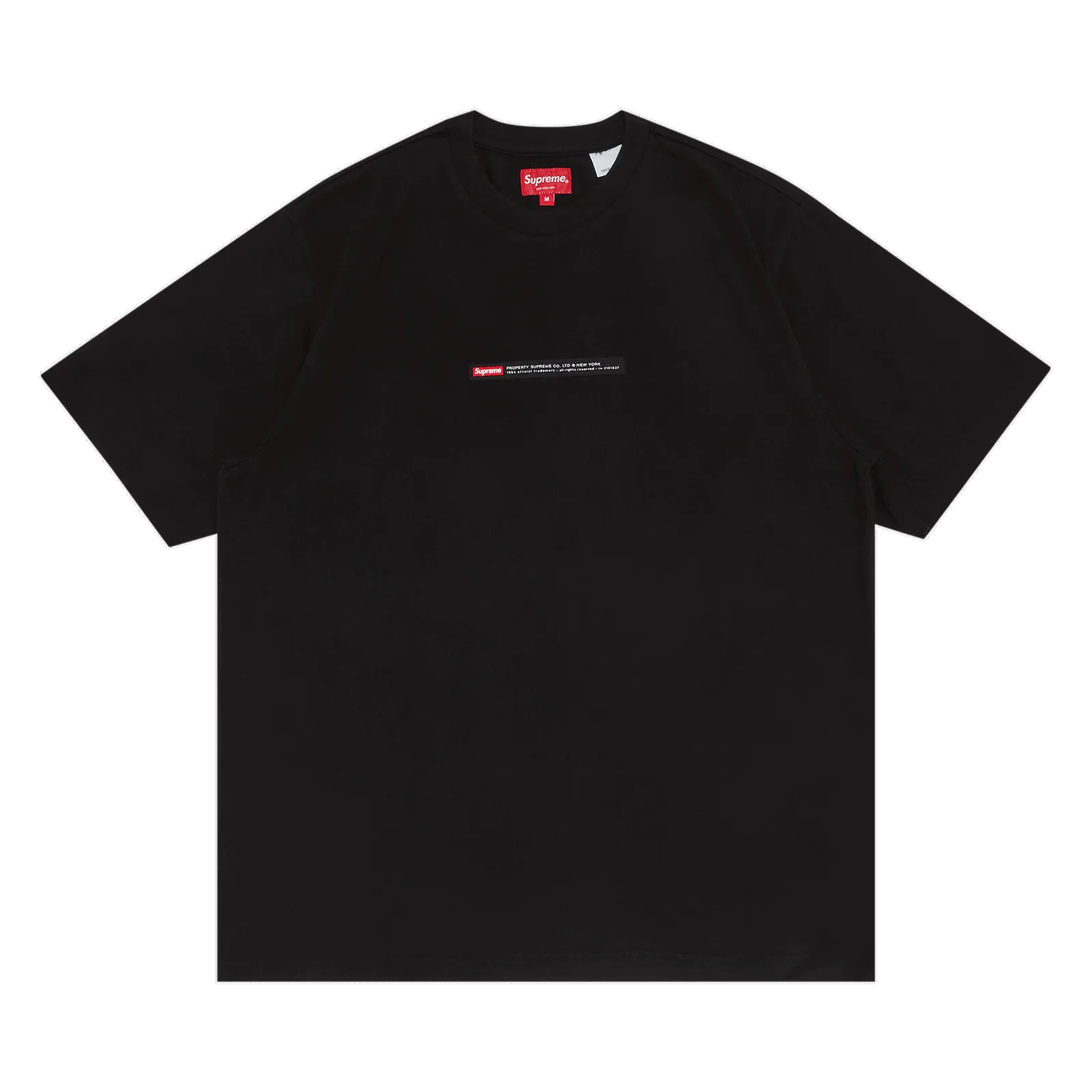 SUPREME PROPERTY LABEL SHORTSLEEVE TOP