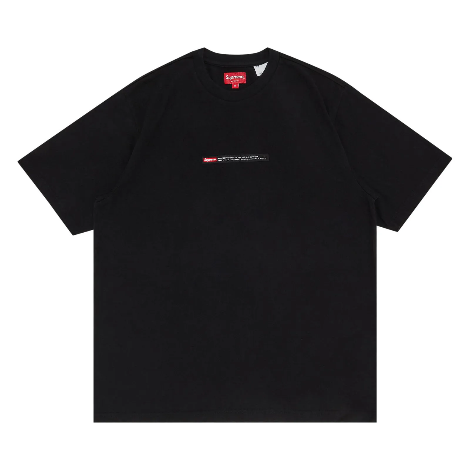 SUPREME PROPERTY LABEL SHORTSLEEVE TOP