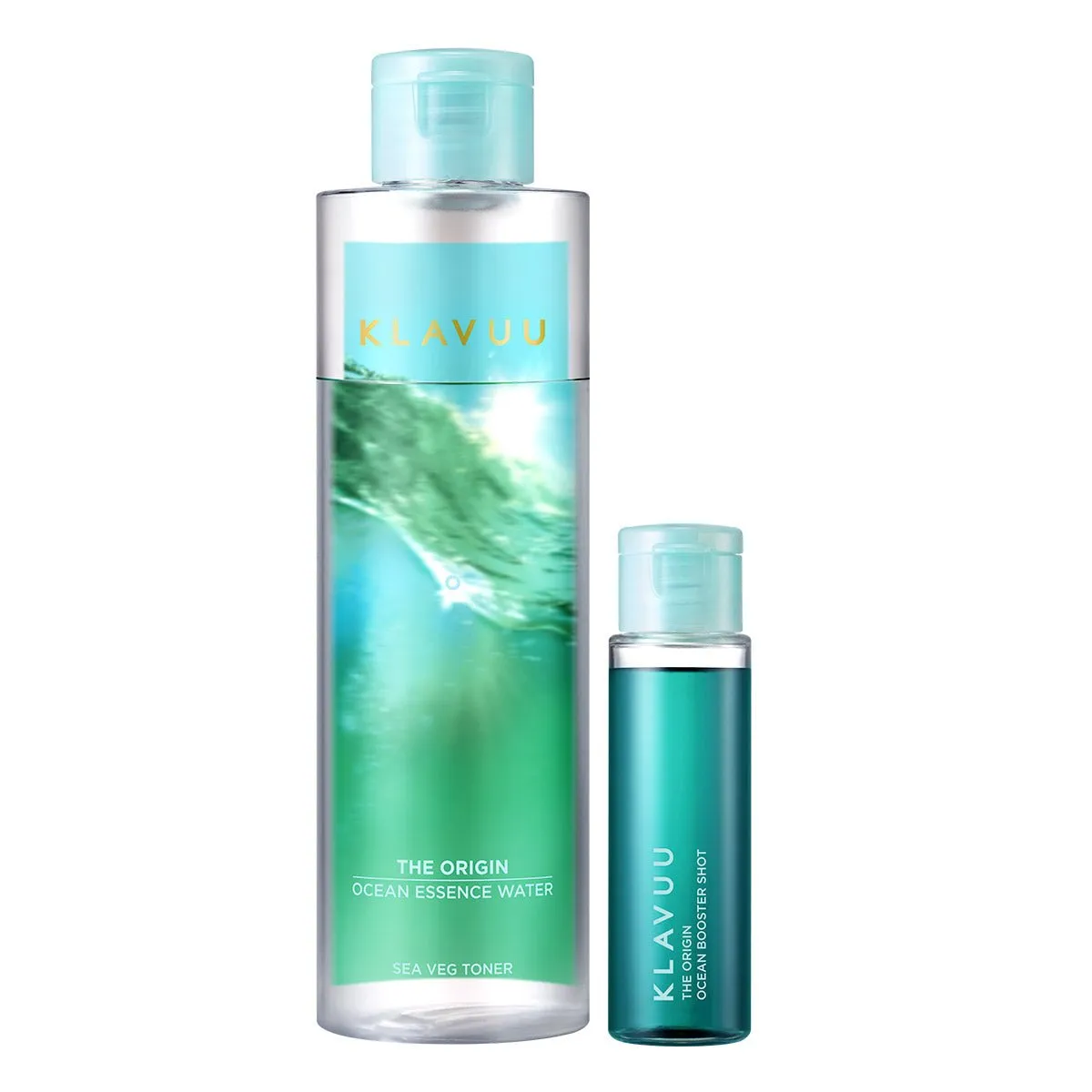 Tónico y Booster Klavuu The Origin Ocean Essence  Water 170ml & The Origin Ocean Booster Shot 30ml