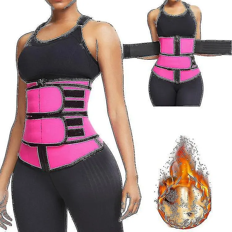 Waist Trim Belt Women's Sauna Wear Sweat Wrap Trainer Slimming Cincher Body Shaper
