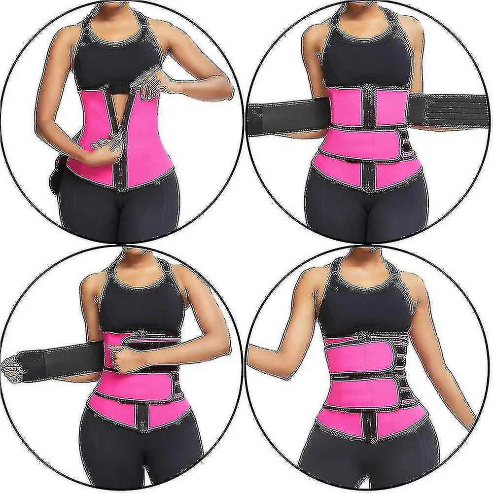 Waist Trim Belt Women's Sauna Wear Sweat Wrap Trainer Slimming Cincher Body Shaper
