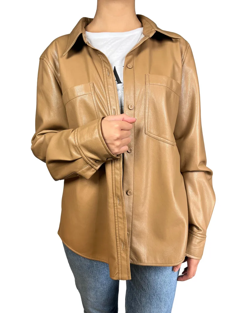 WILFRED FREE Sobrecamisa Ecocuero