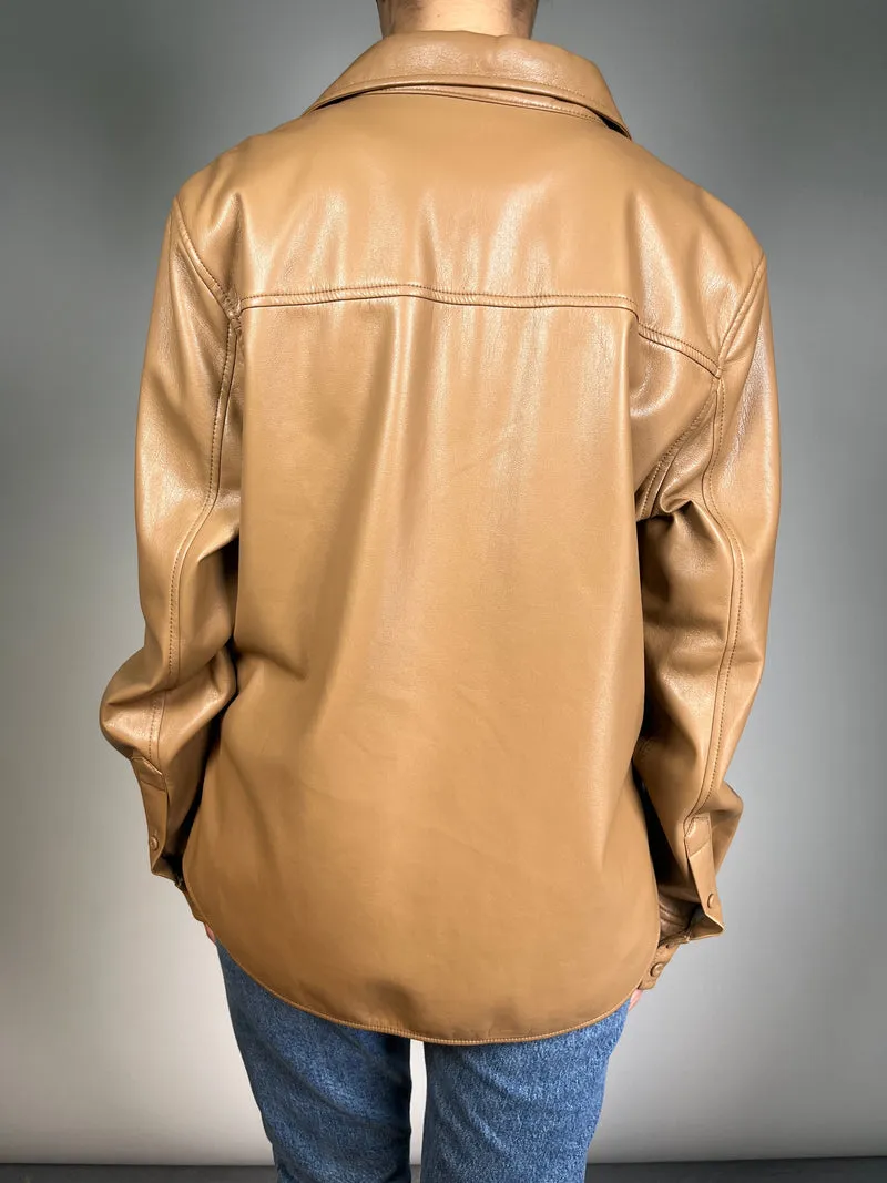 WILFRED FREE Sobrecamisa Ecocuero