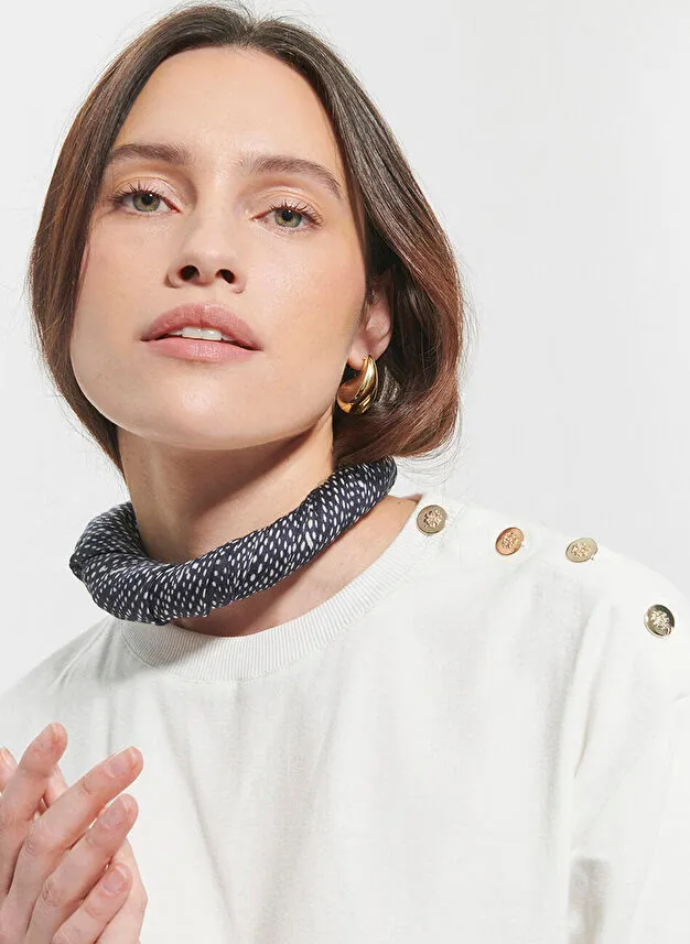 ZAPA FIONA  PAñUELO ESTAMPADO EN MULTICOLOR