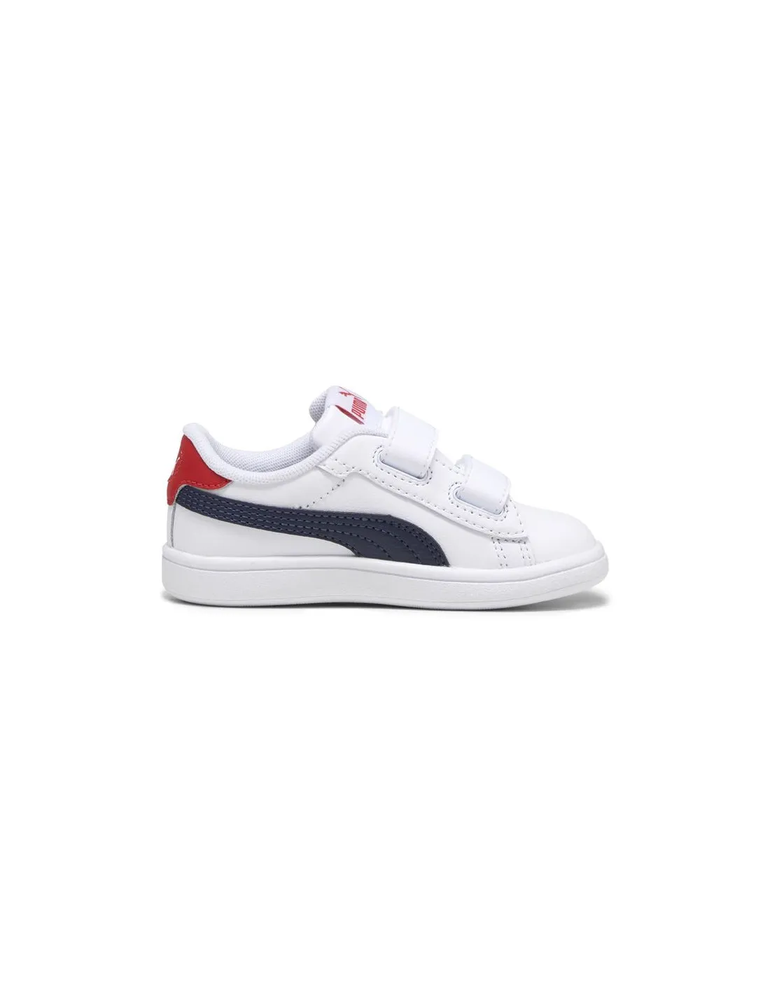 Zapatillas de Puma Smash 3.0 L V I Infantil Blanco